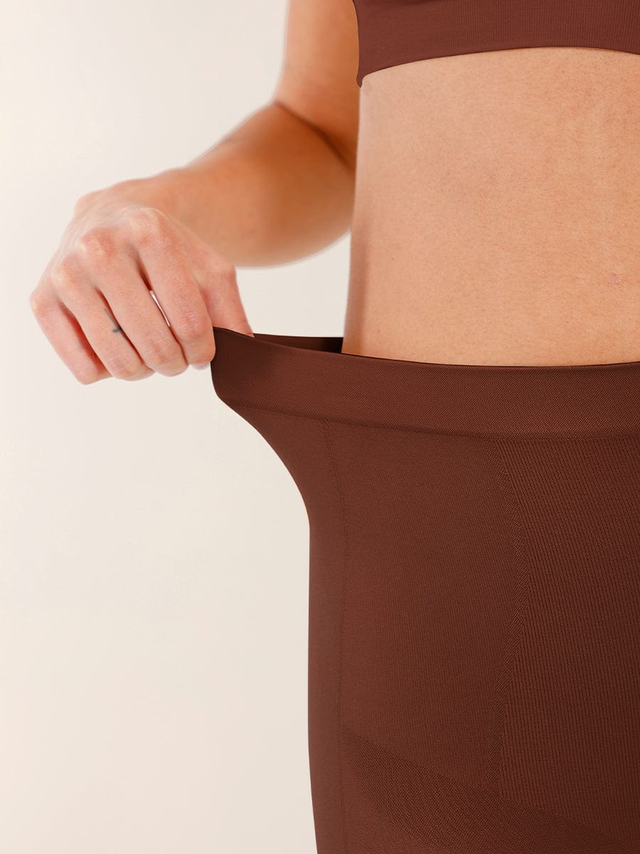 Seamless Slimming Mid-Waist Tummy Control Boyshorts - FirmaLift