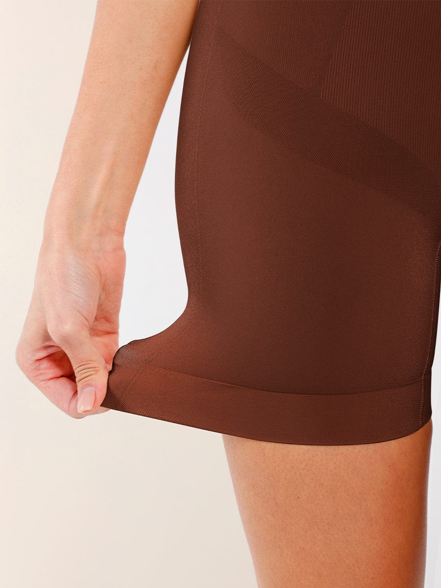 Seamless Slimming Mid-Waist Tummy Control Boyshorts - FirmaLift