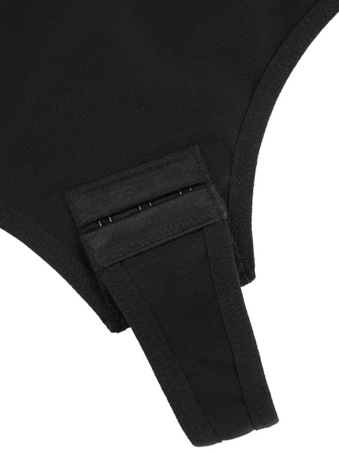 Plunge Low-Back Thong Shapewear Bodysuit with Tummy Control - FirmaLift