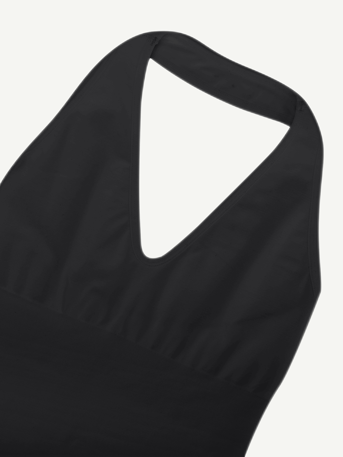 Seamless Hanging Neck Bodysuit Shapewear with Tummy Control - FirmaActive
