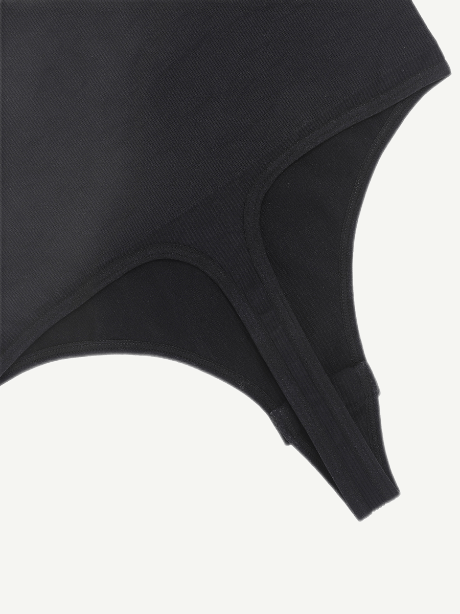Seamless Halter Tummy Control Thong Bodysuit - FirmaSculpt