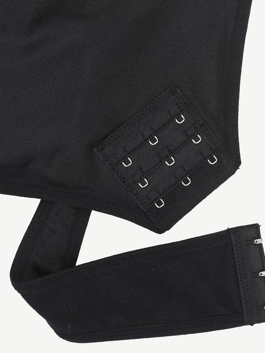 Deep V-neck Waist Abdomen Sculpting Bodysuit - FirmaSculpt