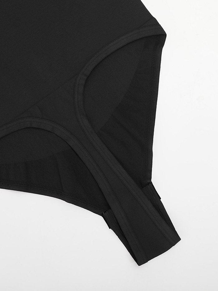 One-Shoulder Cut-Out Tummy Control Bodysuit - FirmaSculpt