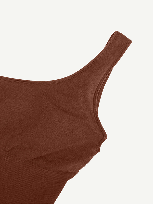 Seamless Eco-friendly One-Shoulder Waist Trimming Shaper Dress - FirmaActive