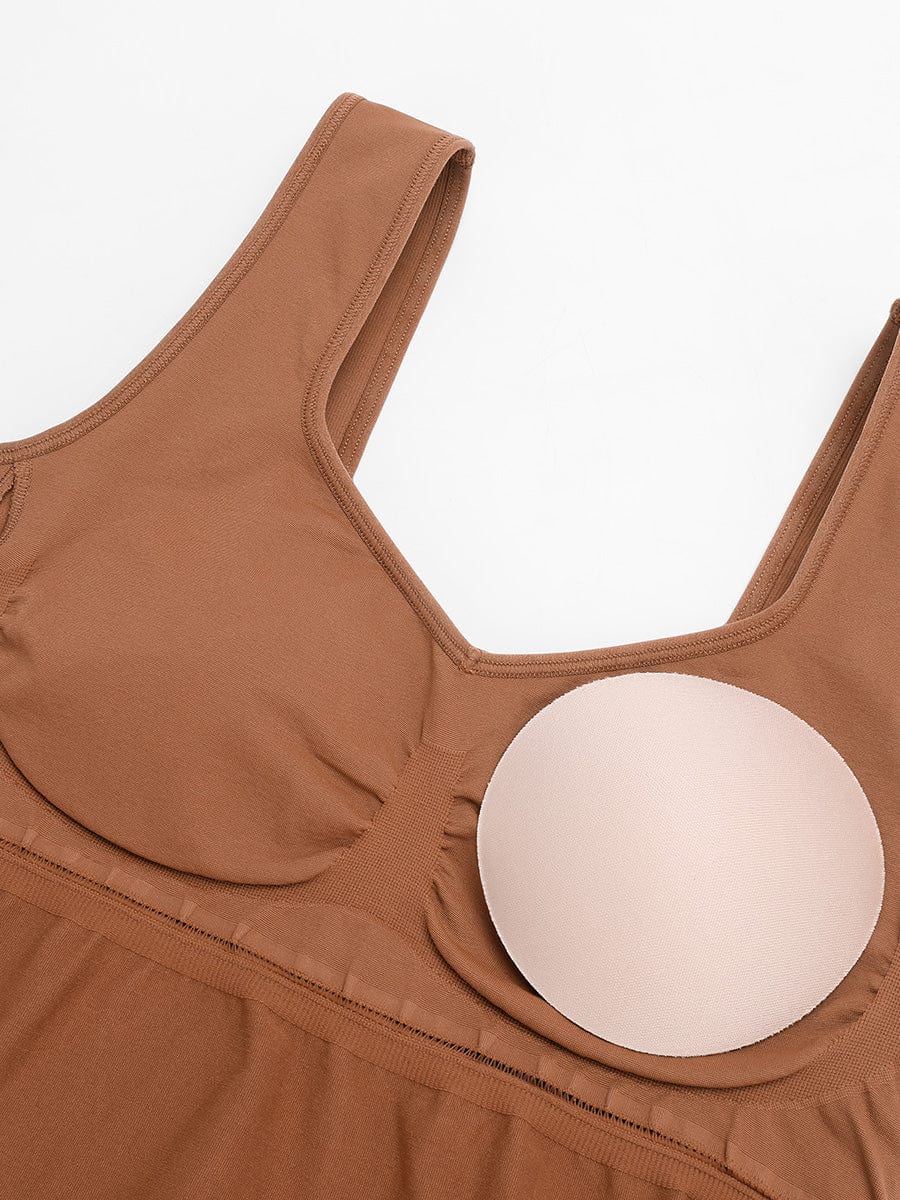 Seamless Maternity Abdominal Support Shaping Jumpsuit - FirmaSculpt