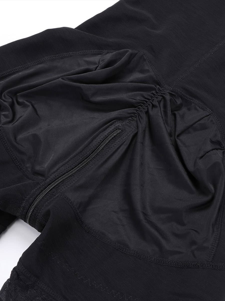 Detachable Straps Full Body Zipper Shapewear with Abdominal Control - FirmaHold