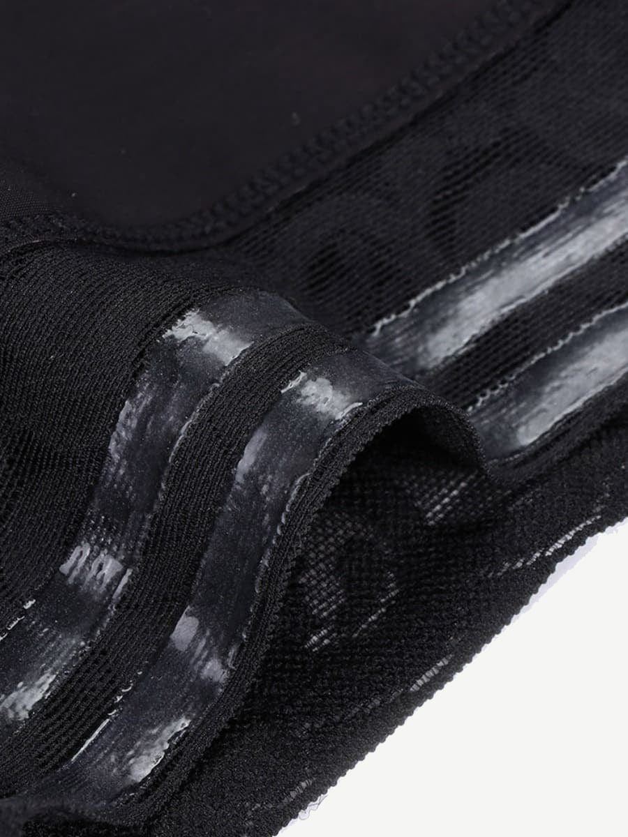Full Body Compression Shapewear with Three Hook Open Crotch - FirmaActive