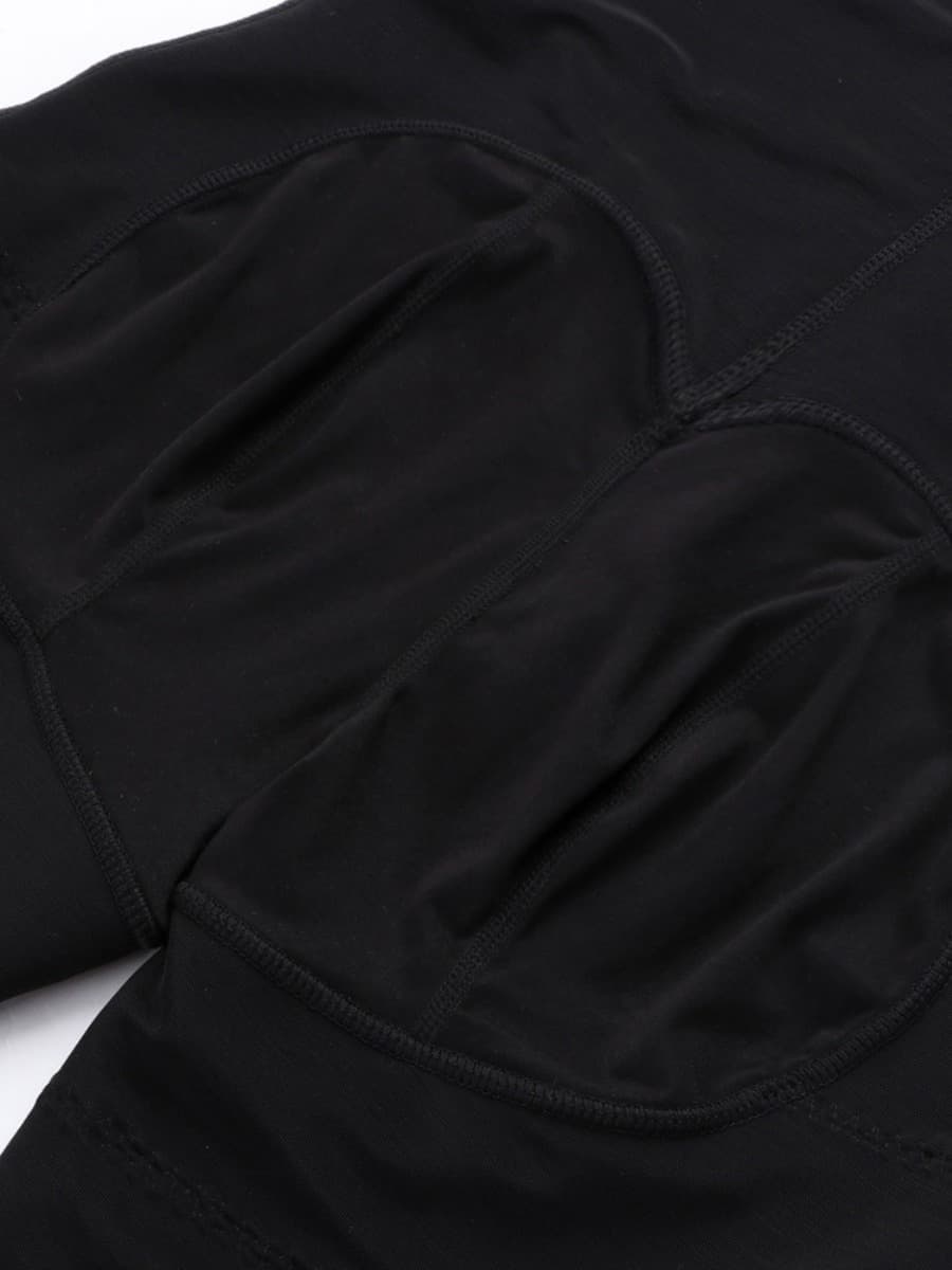 Full Body Compression Shapewear with Three Hook Open Crotch - FirmaActive