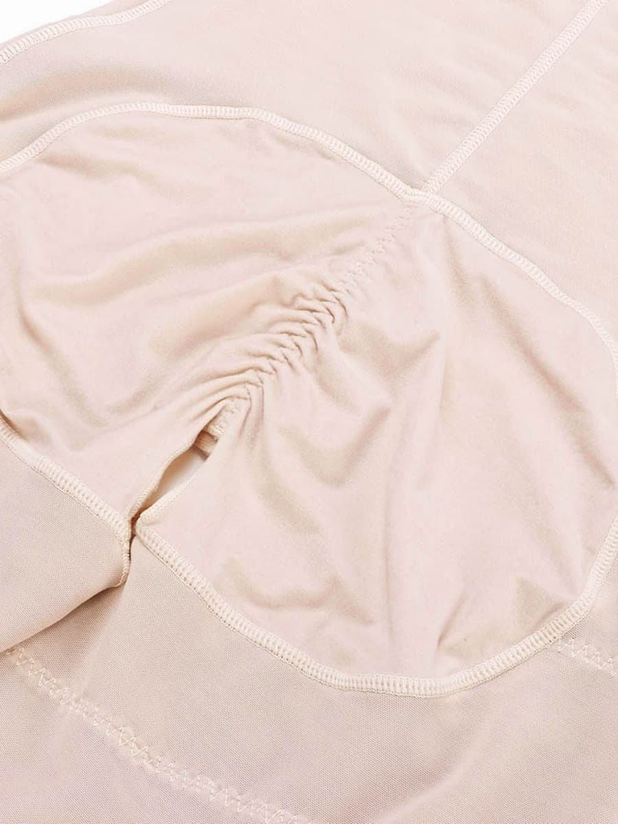 Ultimate Stretch Nude Hooks Crotchless Big Size Shapewear Bodysuit - FirmaHold