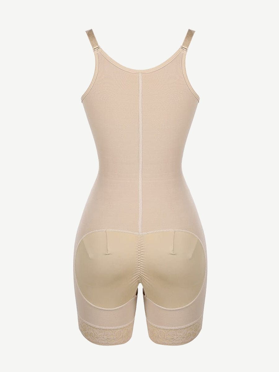 Adjustable Straps Underbust Postsurgical Body Shaper Full Body Faja - FirmaActive