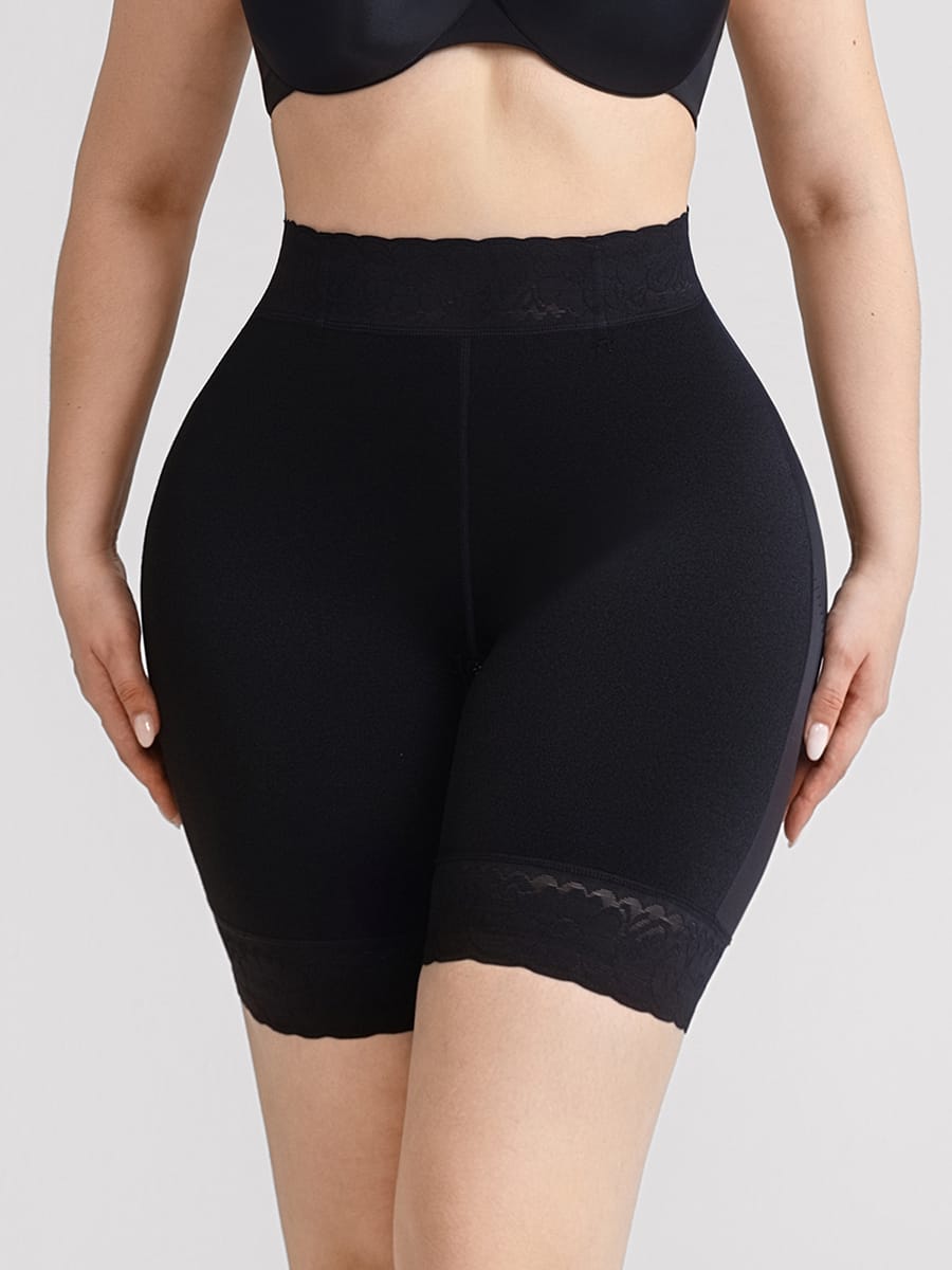 Mega Booty Invisible Boyshort Thigh Slimmers with Waist Support - FirmaLift