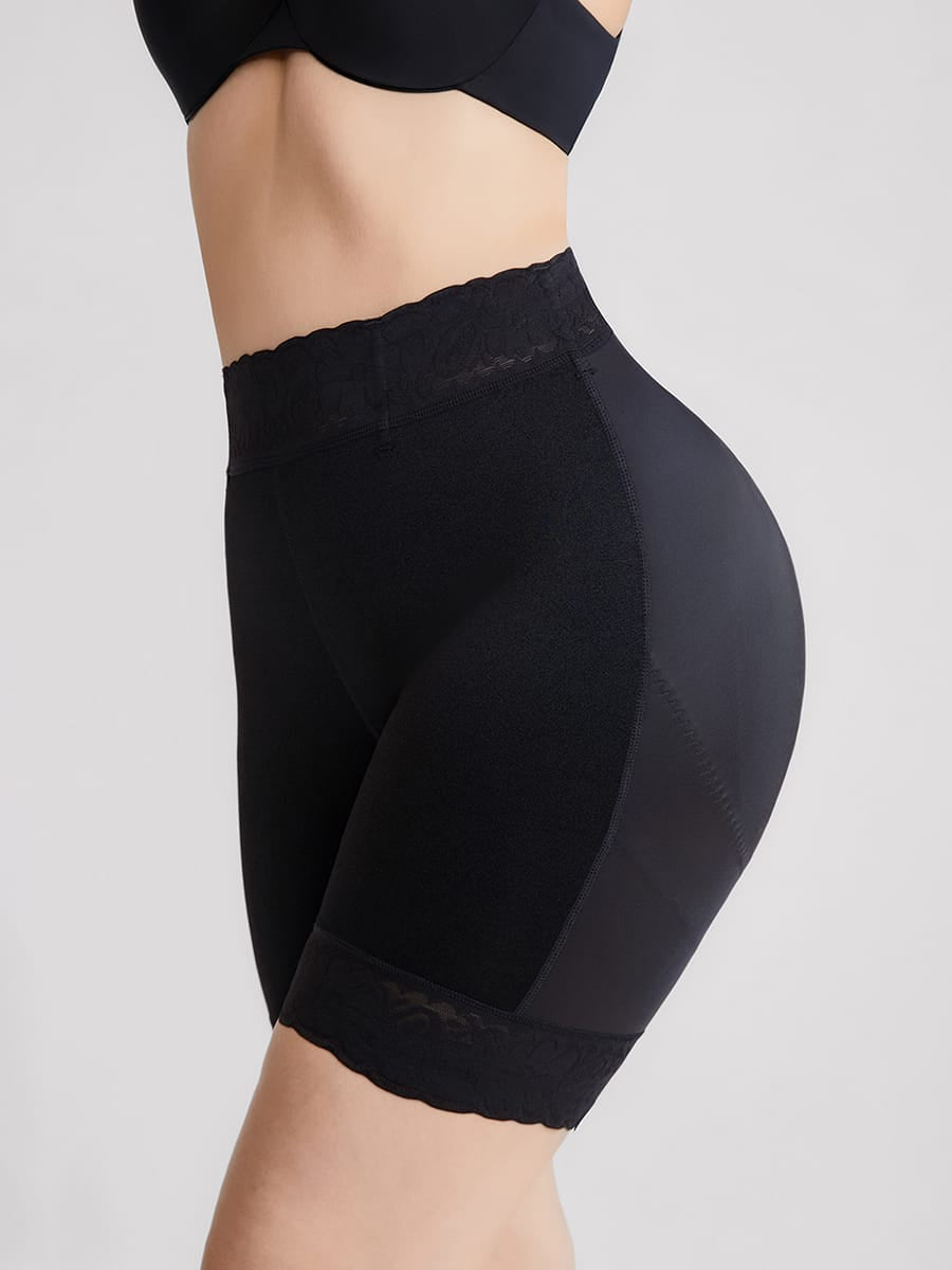 Mega Booty Invisible Boyshort Thigh Slimmers with Waist Support - FirmaLift