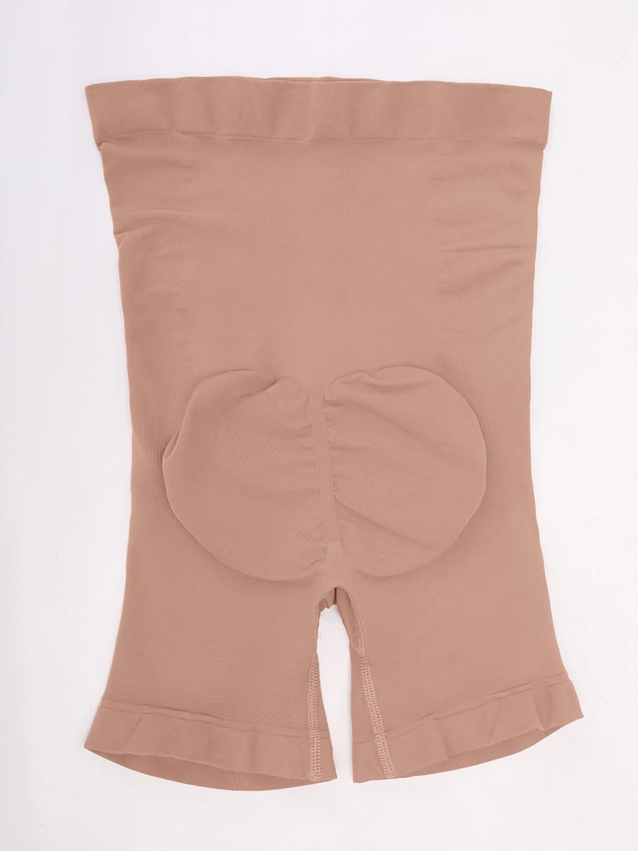 Seamless High Waist Bodyshort Shapewear with Tummy Control & Butt Lifting - FirmaSculpt