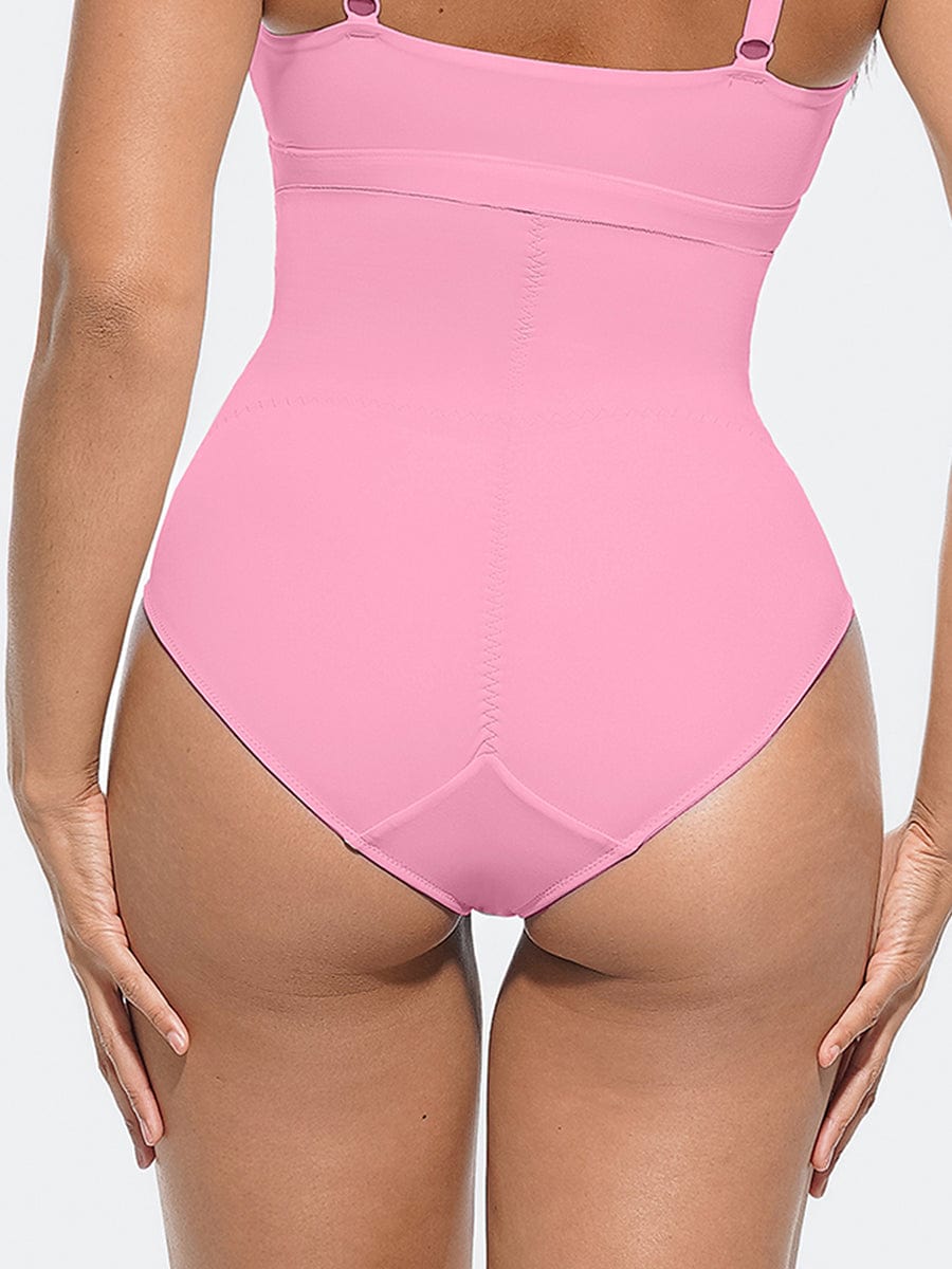 High-Waist Tummy Control Panties with Antibacterial Fabric - FirmaHold