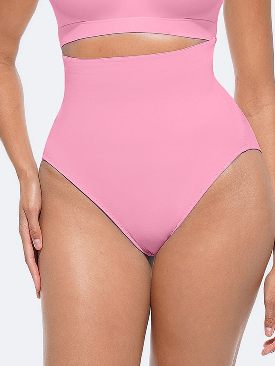 High-Waist Tummy Control Panties with Antibacterial Fabric - FirmaHold