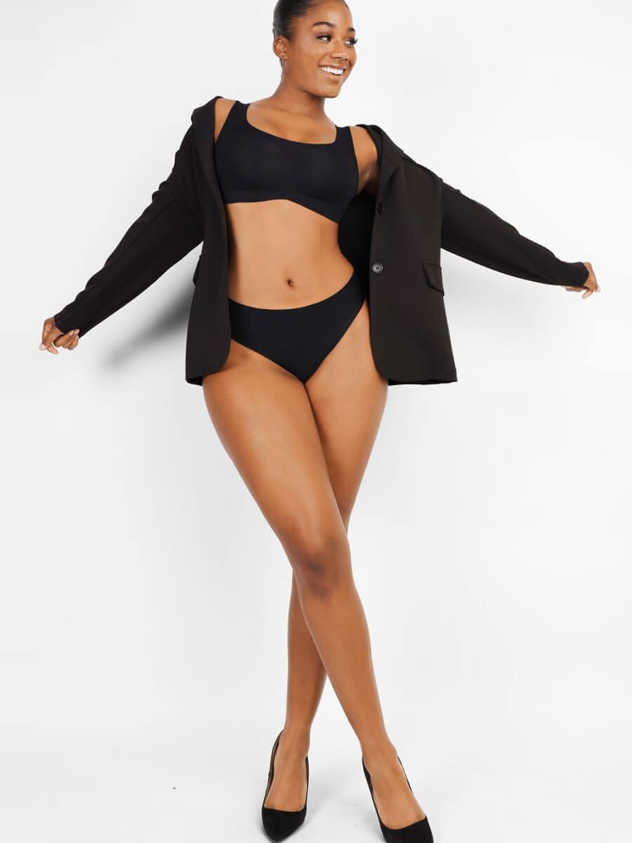 Non-Marking Comfort Wireless Bra with Drop Glue Design for Bust Support - FirmaLift