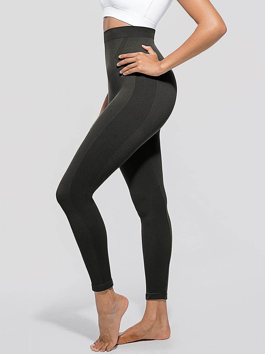 High-Waist Anti-Slip Shaping Leggings - FirmaControl