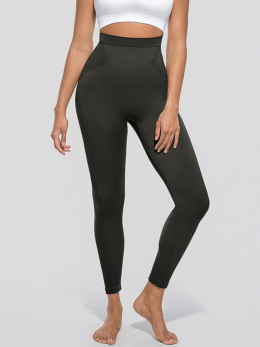 High-Waist Anti-Slip Shaping Leggings - FirmaControl