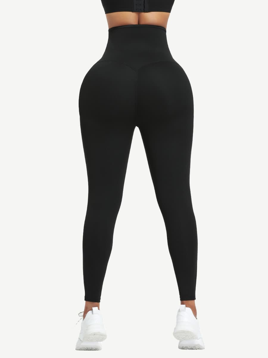 Neoprene Wide-Waistband Butt-Lifting Leggings - FirmaControl