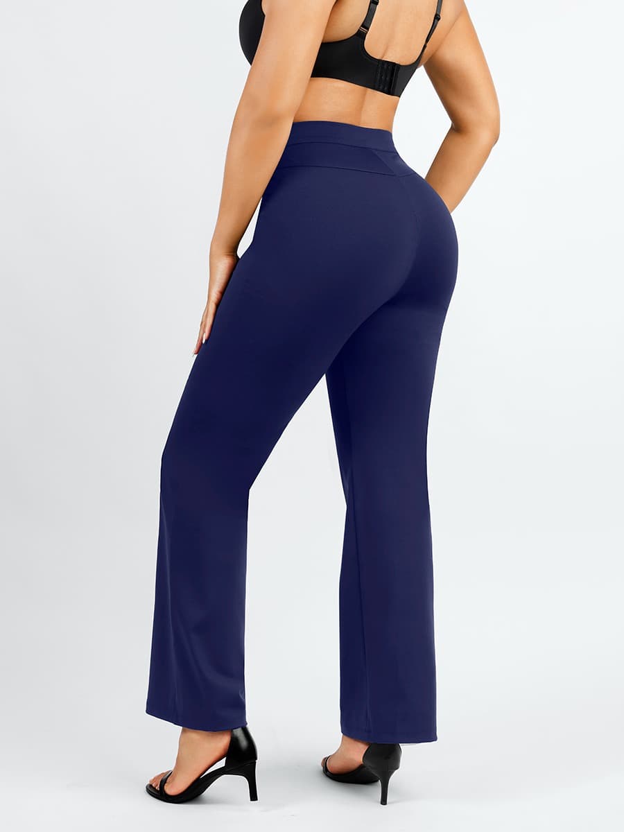 Waist Trainer Leggings with Built-in Shaping Shorts - FirmaSculpt
