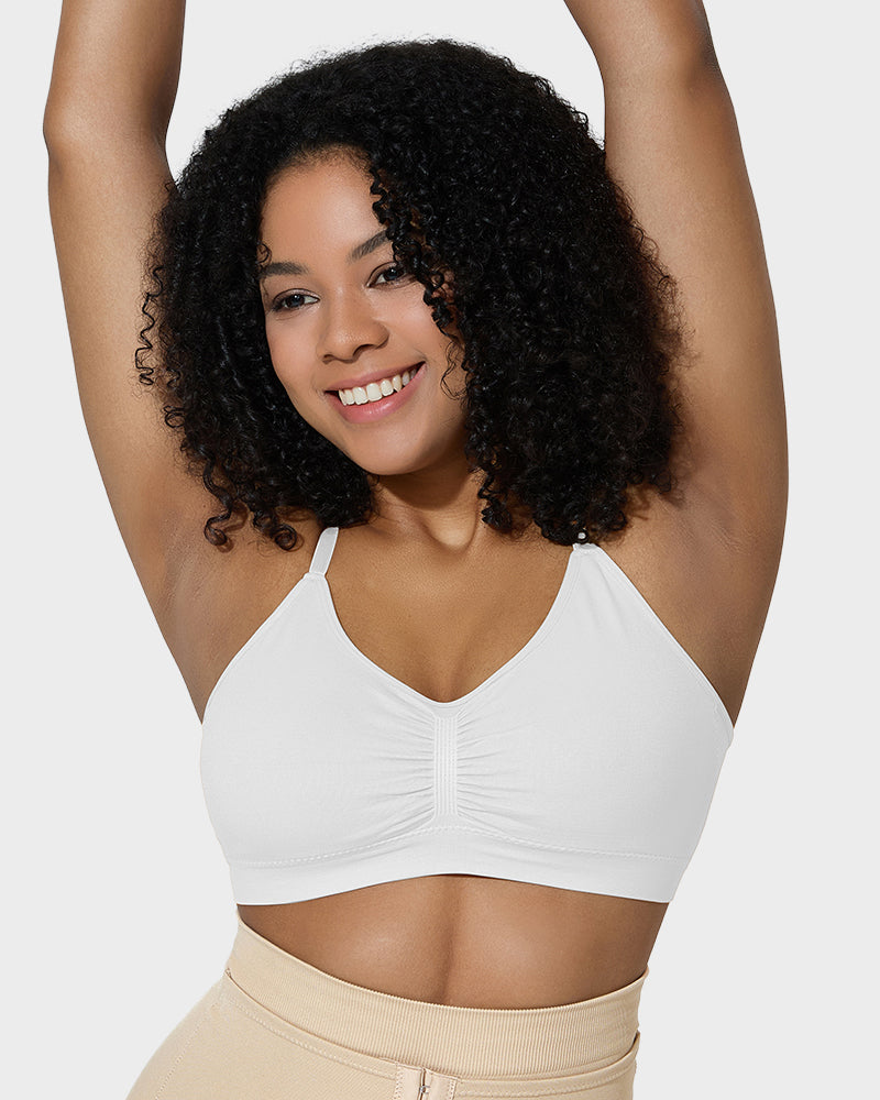 Full Coverage Non-Padded Wireless Sculpt Bra - FirmaSmooth