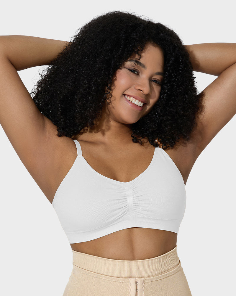 Full Coverage Non-Padded Wireless Sculpt Bra - FirmaSmooth