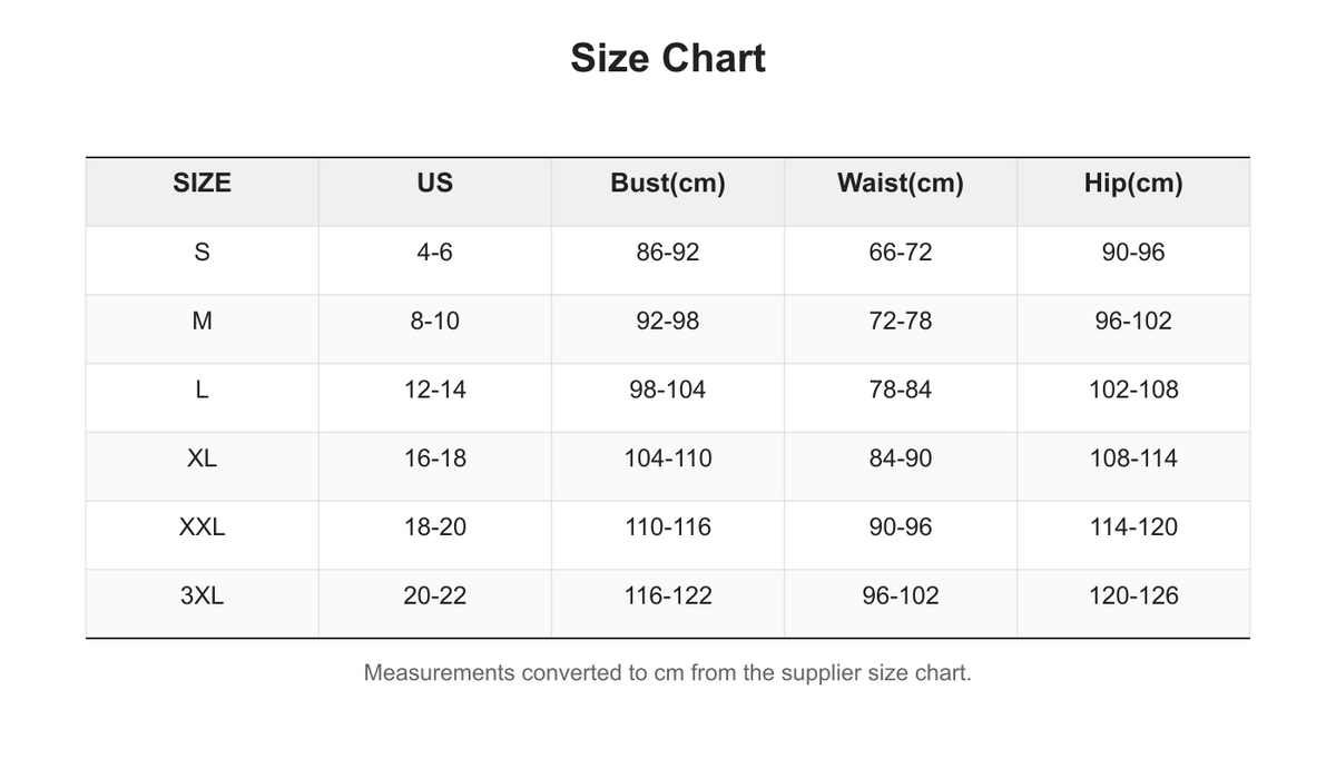 Air Slim V Neck Fit 3 in 1 Bodysuit Shapewear - FirmaActive size chart