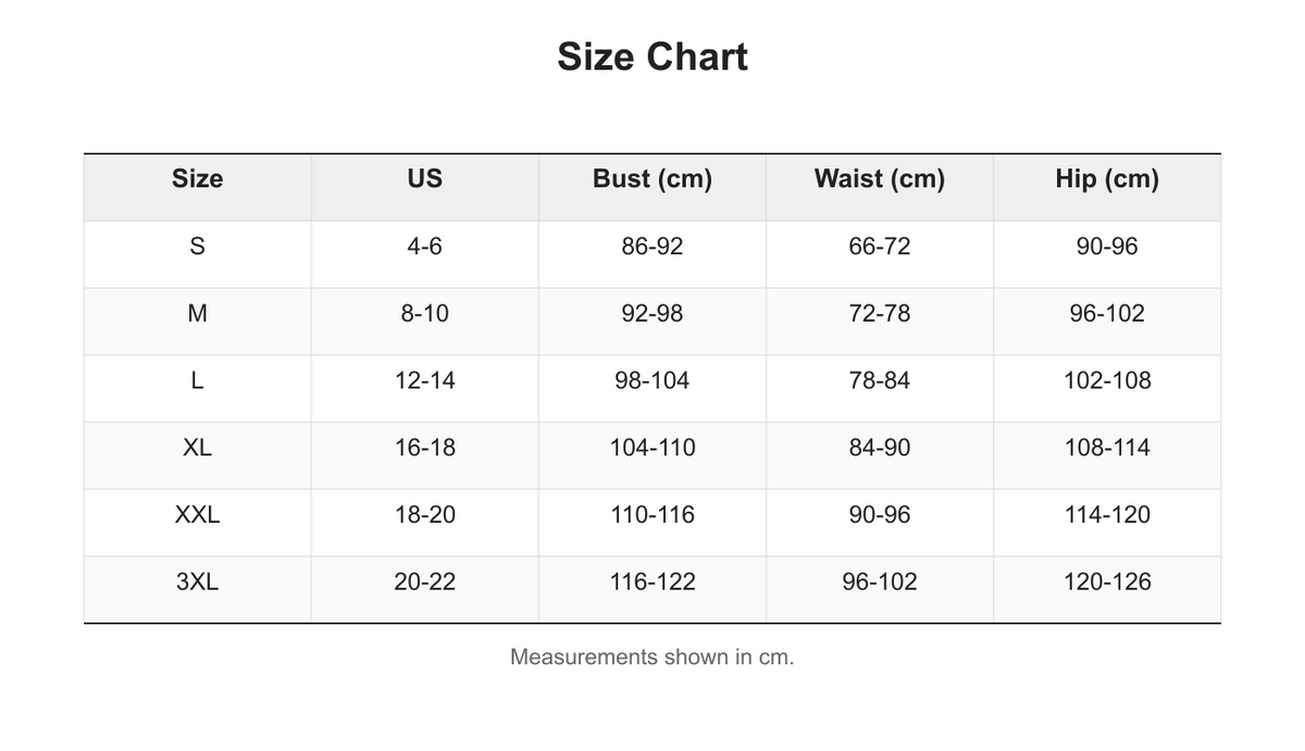 Deep V-neck Waist Abdomen Sculpting Bodysuit - FirmaSculpt size chart