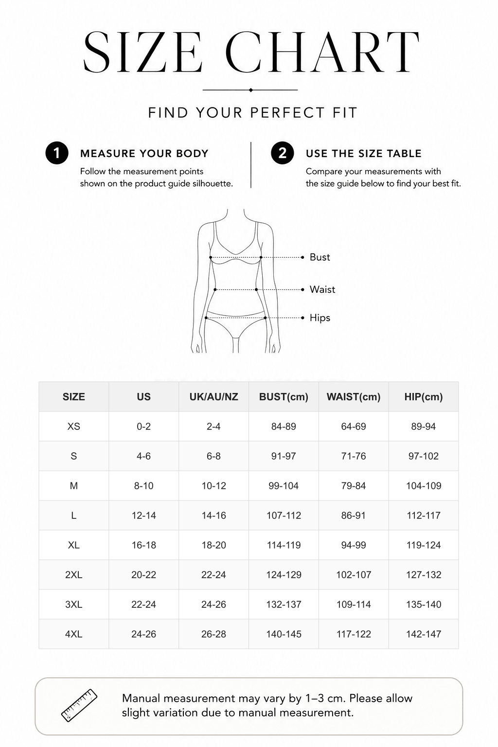 Seamless Bust Support Waist and Abdomen Control Shape Tank Top - FirmaHold size chart